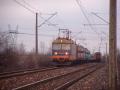 15.12.2007 Mijanka - pociąg "Jaćwing"  i "Szczakowa" na obwodnicy Olechowa