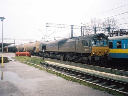 Class66 kolei DLC Piła 2008.01.19